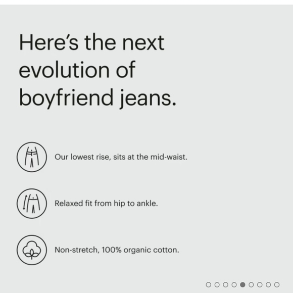 NWOT Everlane Rigid Slouch Denim - Picture 11 of 11